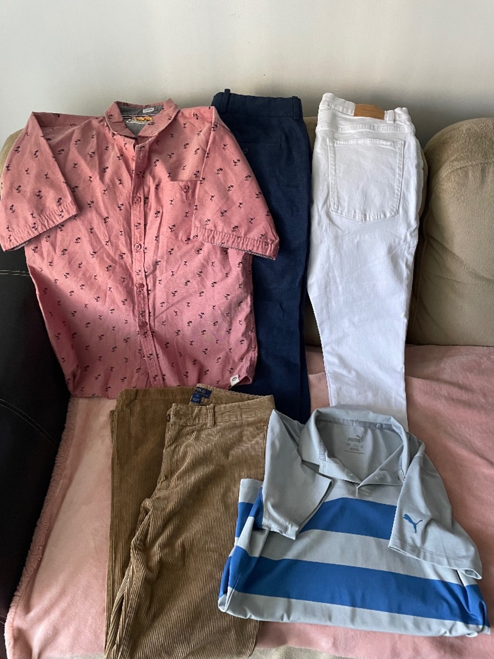 Jeans and Shirts for teen, 14-16 years, lot